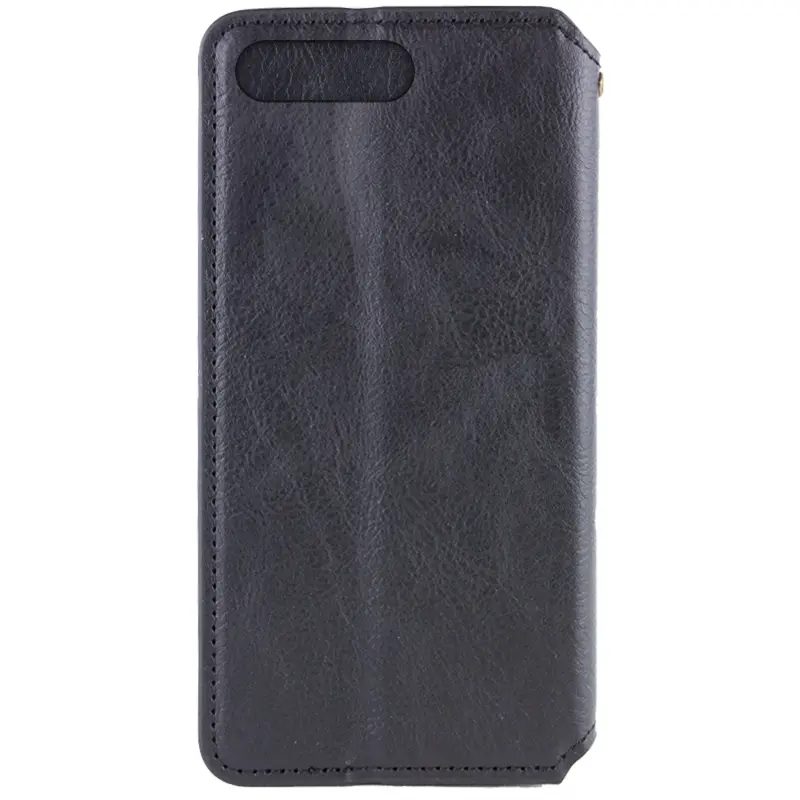 Кожаный чехол-книжка GETMAN Cubic (PU) для Apple iPhone 7 plus / 8 plus (5.5"), Черный 1, Искусственная кожа, купить оптом с доставкой