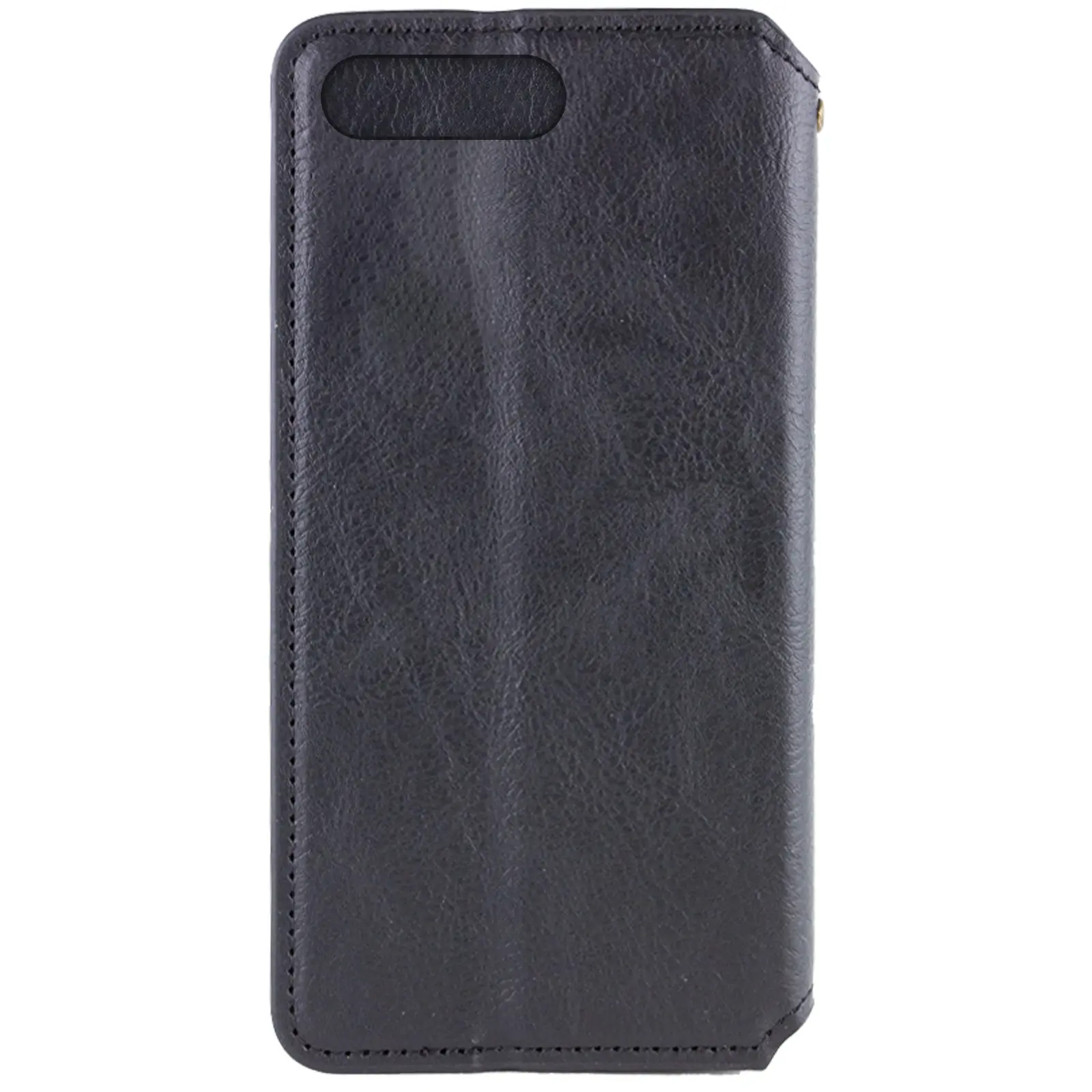 Кожаный чехол-книжка GETMAN Cubic (PU) для Apple iPhone 7 plus / 8 plus (5.5"), Черный 1, Искусственная кожа, купить оптом с доставкой