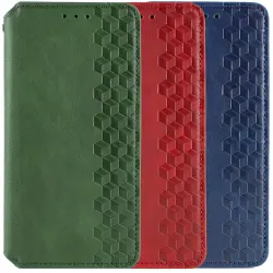 Кожаный чехол-книжка GETMAN Cubic (PU) для Apple iPhone X / XS (5.8")