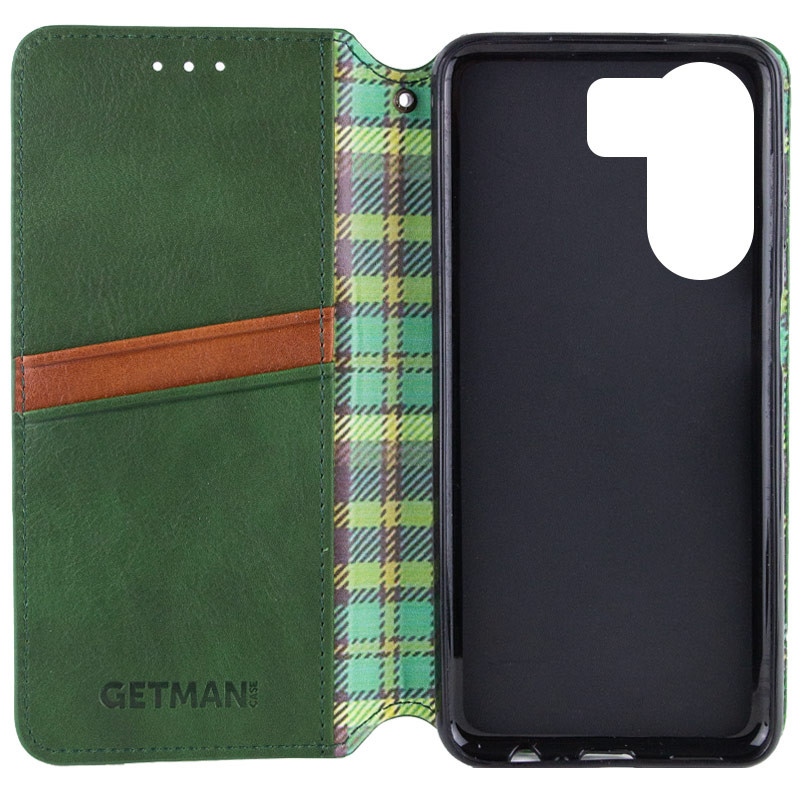 Шкіряний чохол книжка GETMAN Cubic (PU) для Xiaomi Redmi 13C | на малюнкі №3