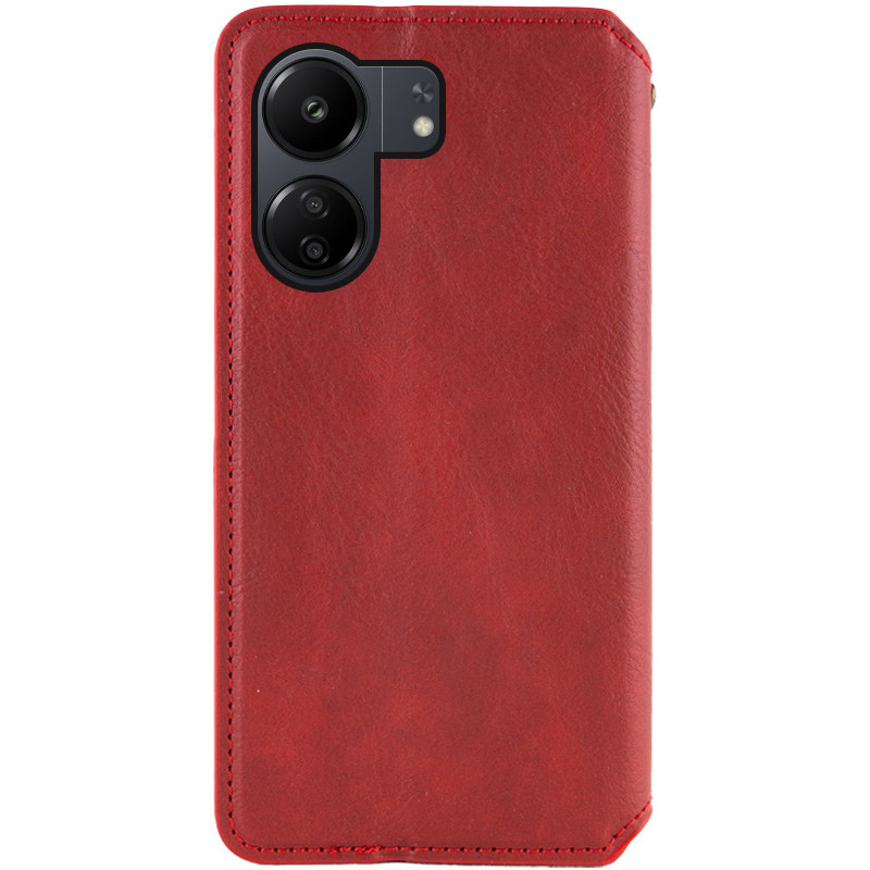 Шкіряний чохол книжка GETMAN Cubic (PU) для Xiaomi Redmi 13C | на малюнкі №6