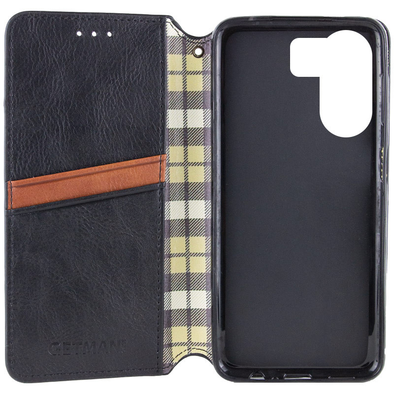 Шкіряний чохол книжка GETMAN Cubic (PU) для Xiaomi Redmi 13C | на малюнкі №3