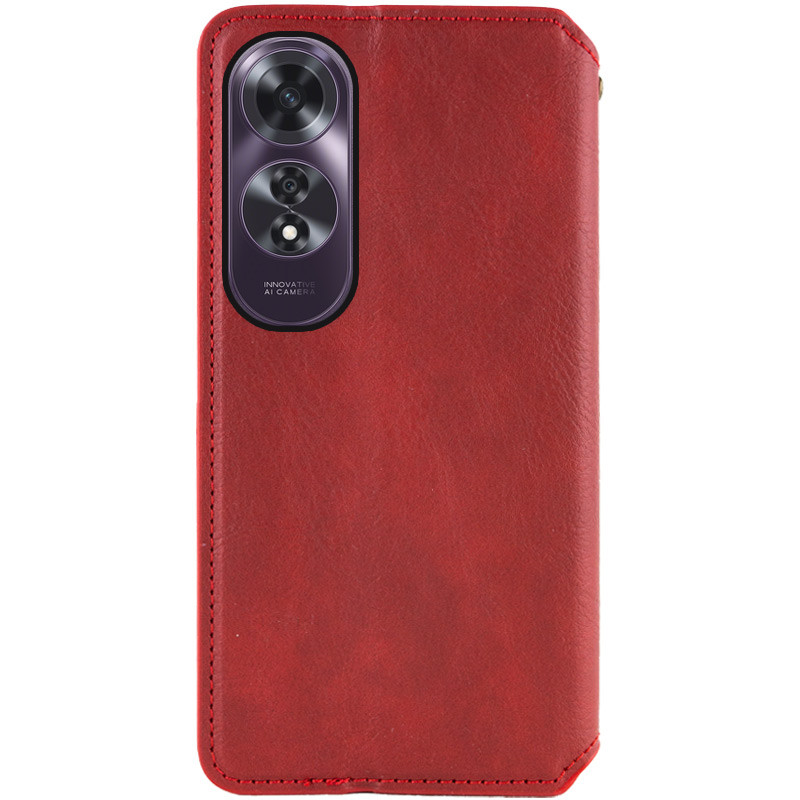 Кожаный чехол книжка GETMAN Cubic (PU) для Oppo A60 4G | на картинке №3