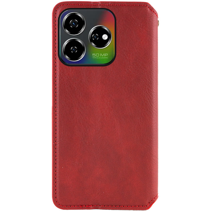 Шкіряний чохол книжка GETMAN Cubic (PU) для ZTE Nubia V60 | на малюнкі №3