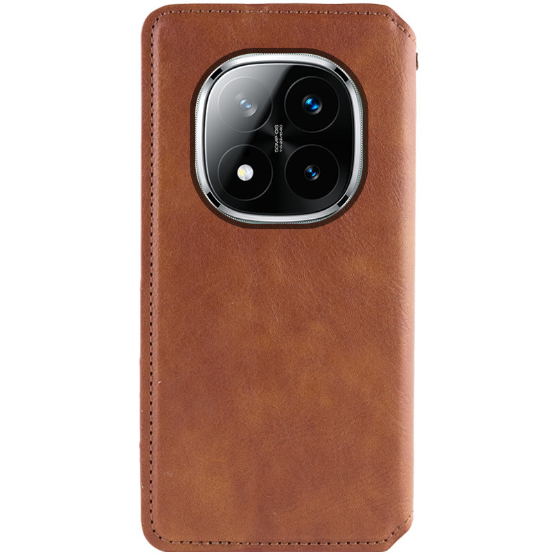 Шкіряний чохол книжка GETMAN Cubic (PU) для Xiaomi Redmi Note 14 Pro 5G | на малюнкі №2