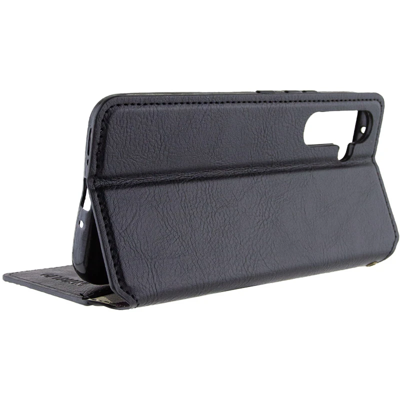 Кожаный чехол-книжка GETMAN Cubic (PU) для Samsung Galaxy A26 5G, Черный 3, Искусственная кожа, купить оптом с доставкой