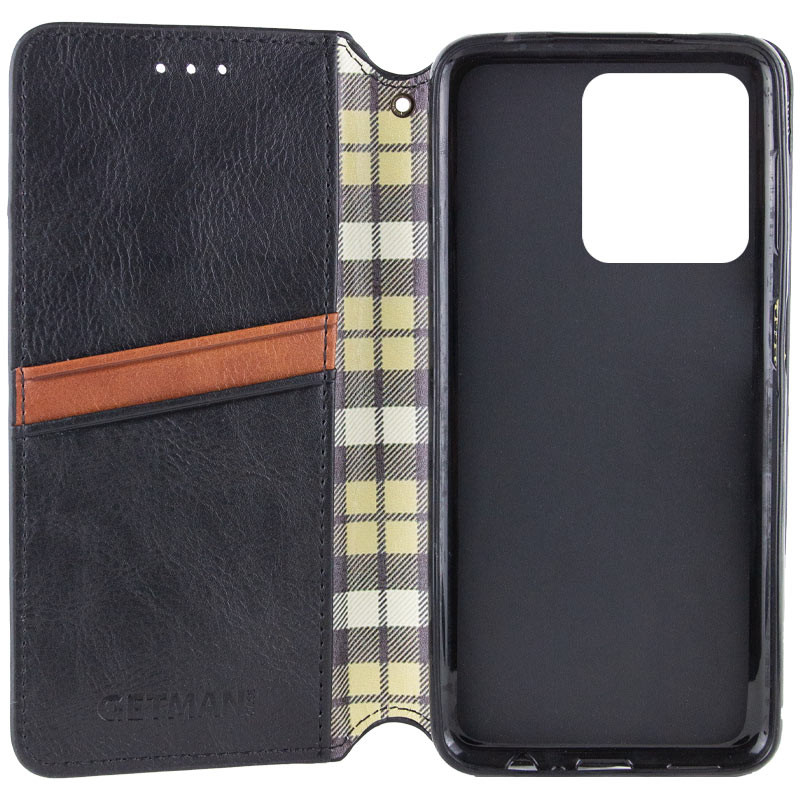 Шкіряний чохол книжка GETMAN Cubic (PU) для Motorola Moto G75 5G | на малюнкі №3