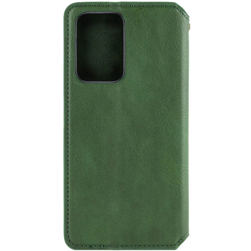 Кожаный чехол-книжка GETMAN Cubic (PU) для Motorola Moto G15 4G, Зеленый 1, Искусственная кожа, купить оптом с доставкой