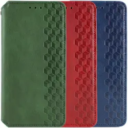 Шкіряний чохол-книжка GETMAN Cubic (PU) для Samsung Galaxy A17 5G