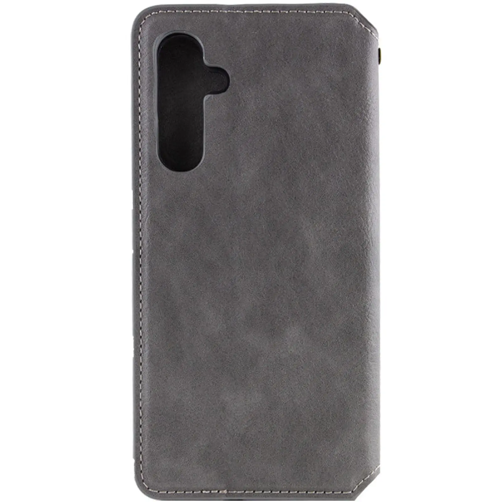 Кожаный чехол-книжка GETMAN Cubic (PU) для Samsung Galaxy A17 4G/5G, Серый 2, Искусственная кожа, купить оптом с доставкой