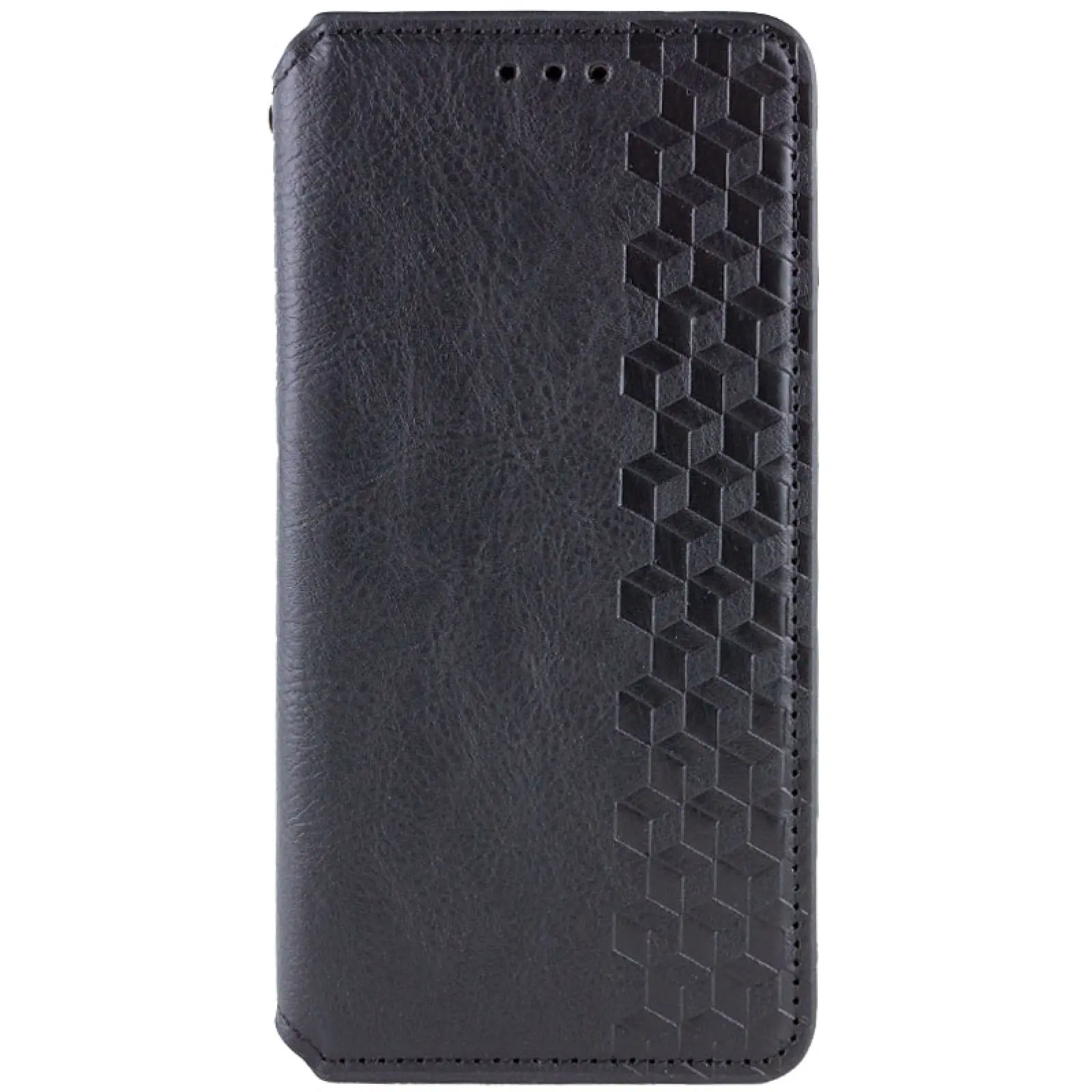 Кожаный чехол-книжка GETMAN Cubic (PU) для Samsung Galaxy A37 5G, Черный, Искусственная кожа, купить оптом с доставкой