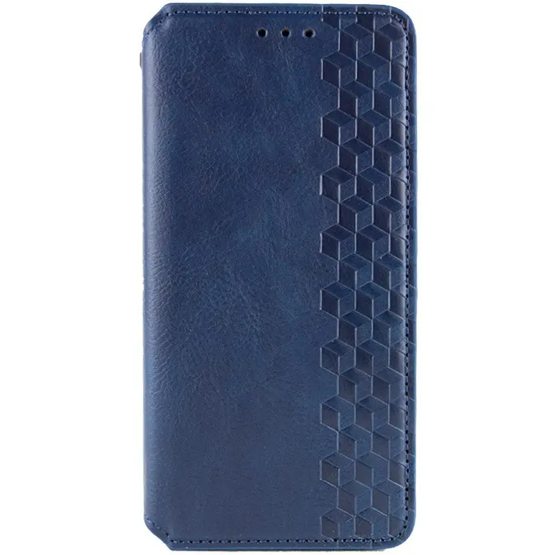 Кожаный чехол-книжка GETMAN Cubic (PU) для Xiaomi Redmi 15C (EU), Синий, Искусственная кожа, купить оптом с доставкой