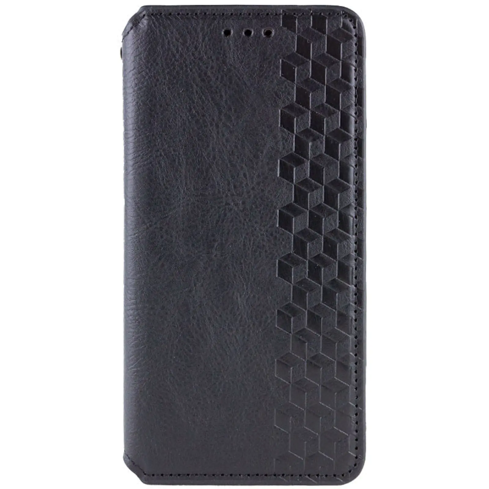 Кожаный чехол-книжка GETMAN Cubic (PU) для Xiaomi Redmi 15C (EU), Черный, Искусственная кожа, купить оптом с доставкой