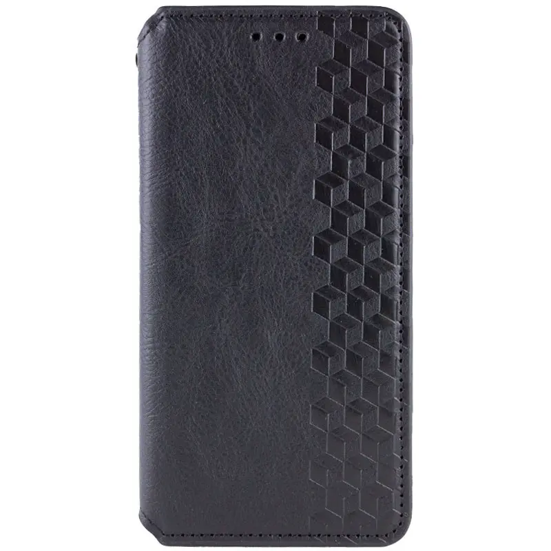Кожаный чехол-книжка GETMAN Cubic (PU) для Xiaomi Redmi 15C (Global) / Poco C85 (Global), Черный, Искусственная кожа, купить оптом с доставкой