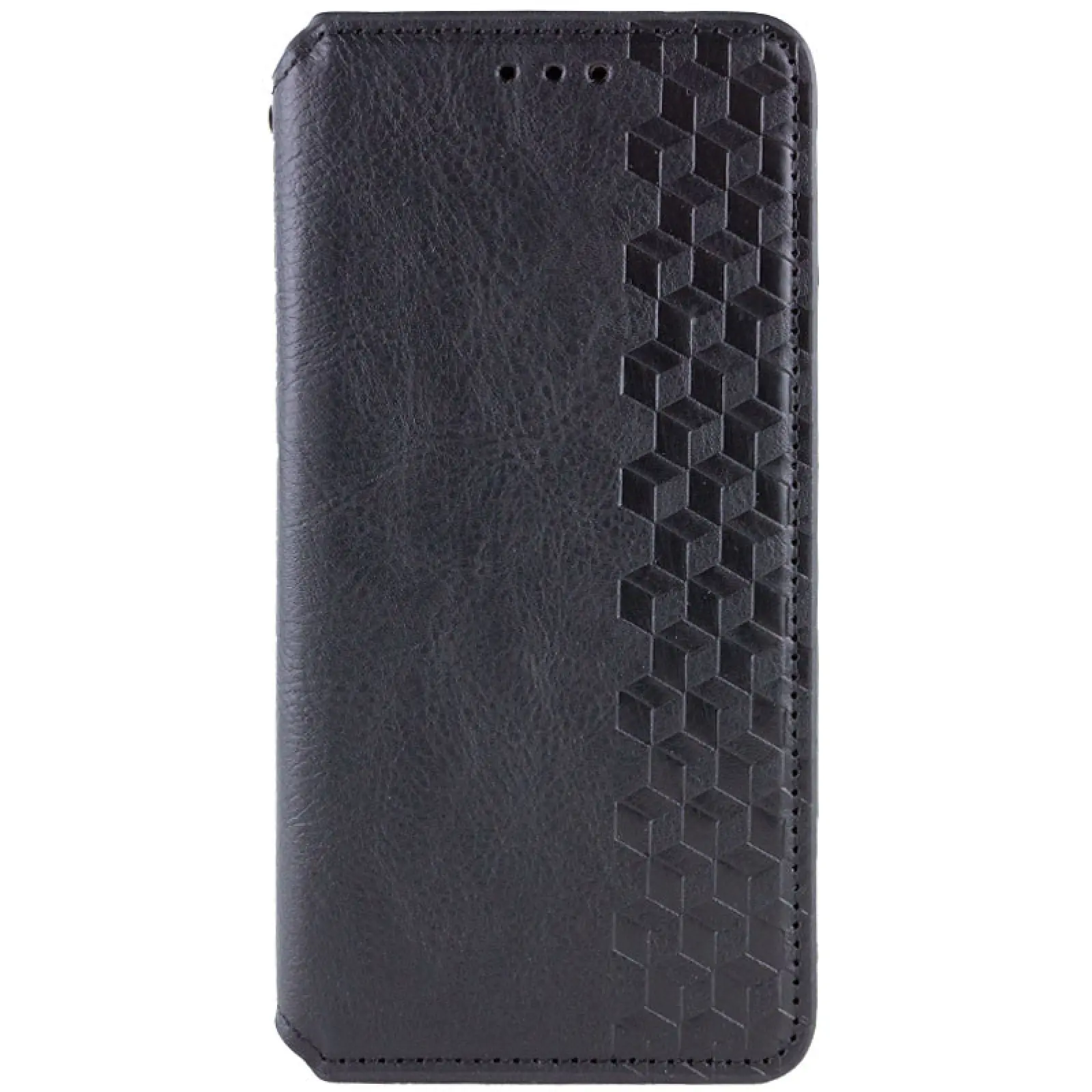 Кожаный чехол-книжка GETMAN Cubic (PU) для Xiaomi Redmi 15C (Global) / Poco C85 (Global), Черный, Искусственная кожа, купить оптом с доставкой