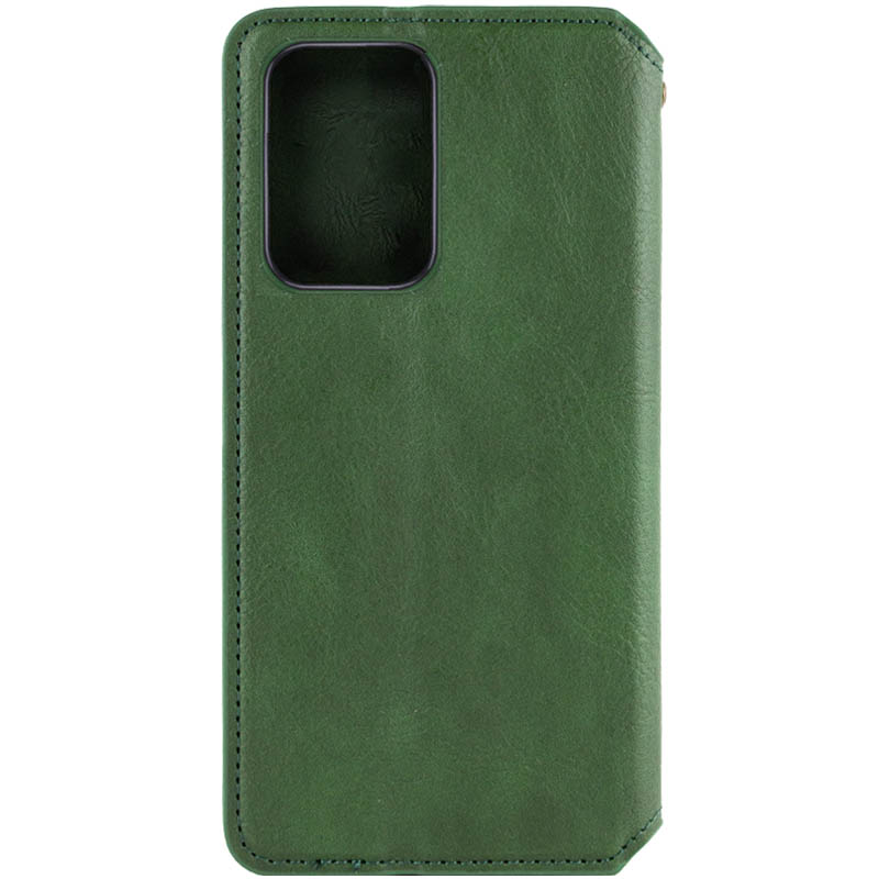 Кожаный чехол-книжка GETMAN Cubic (PU) для Motorola Moto G17, Зеленый 1, Искусственная кожа, купить оптом с доставкой