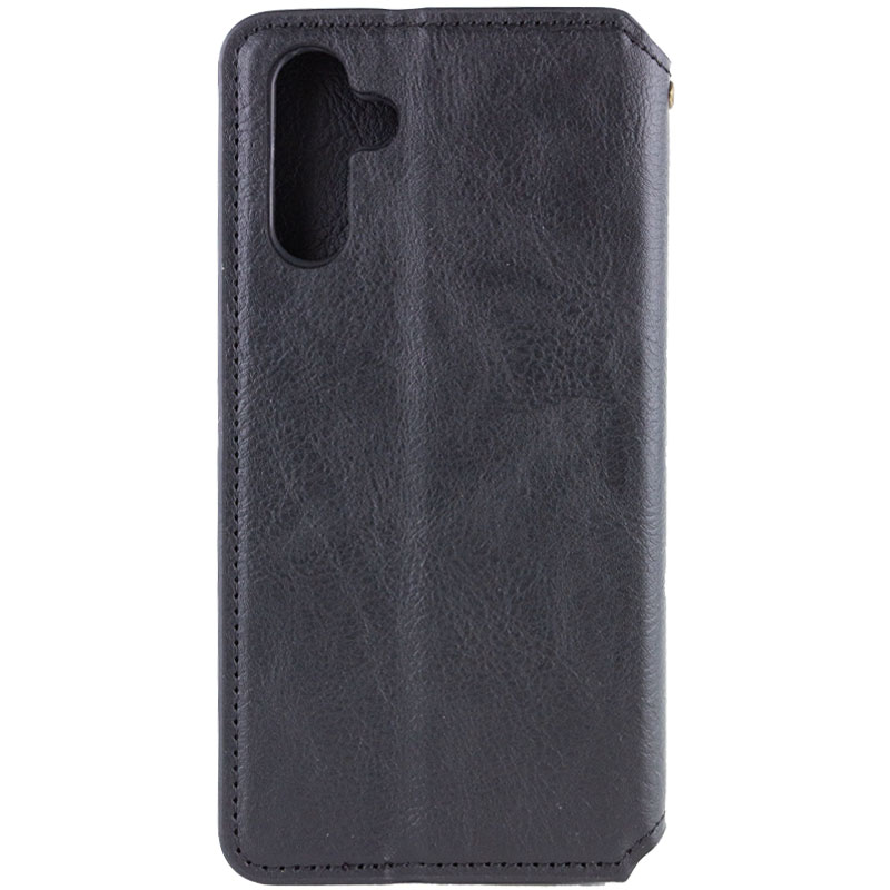 Кожаный чехол-книжка GETMAN Cubic (PU) для Samsung Galaxy A27, Черный 1, Искусственная кожа, купить оптом с доставкой