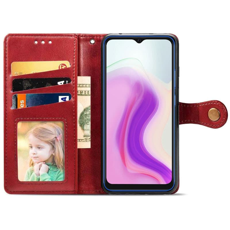 Кожаный чехол книжка GETMAN Gallant (PU) для Xiaomi Redmi 5 Plus / Redmi Note 5 (Single Camera) на картинке №3