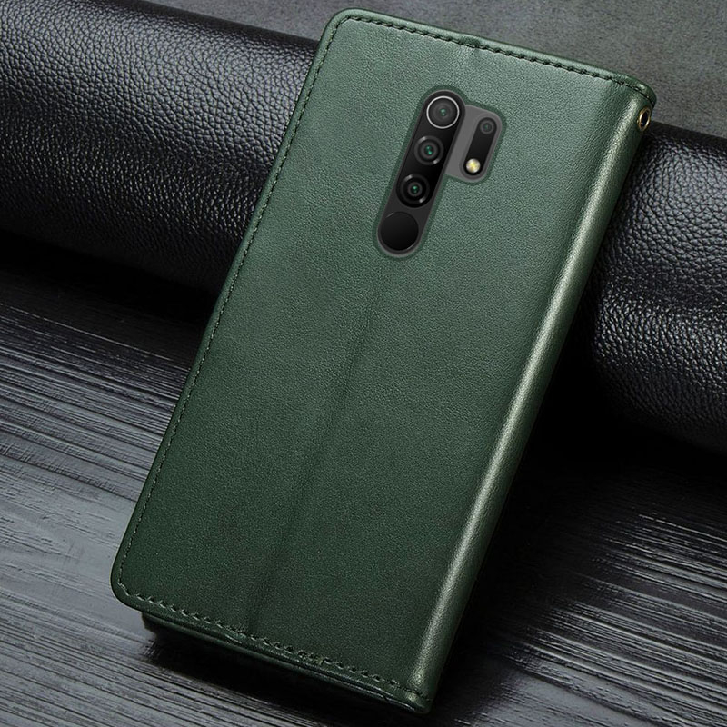 Шкіряний чохол-книжка GETMAN Gallant (PU) для Xiaomi Redmi Note 8 Pro