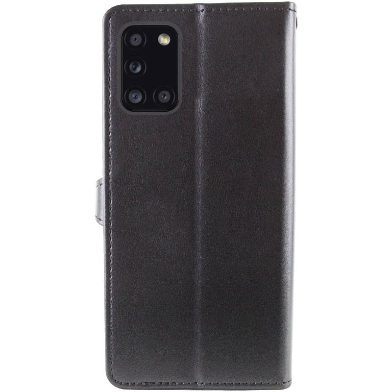 Шкіряний чохол-книжка GETMAN Gallant (PU) для Samsung Galaxy A31, Чорний 4, Штучна шкіра, купити оптом з доставкою