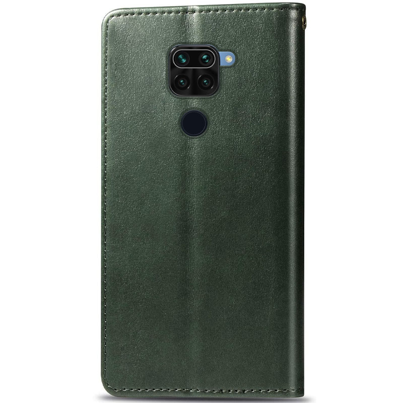 Шкіряний чохол-книжка GETMAN Gallant (PU) для Xiaomi Redmi Note 9 / Redmi 10X