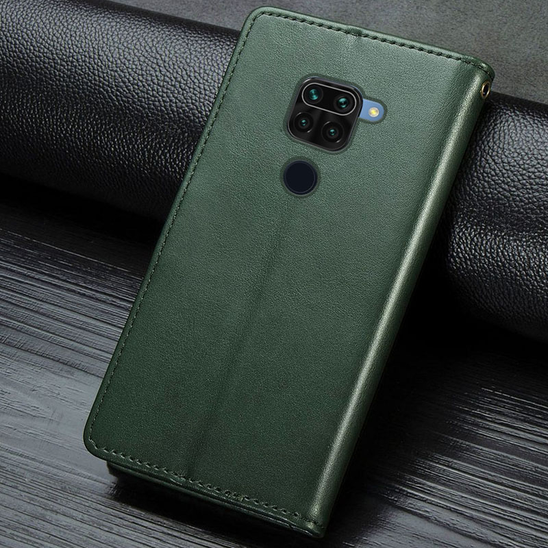 Шкіряний чохол-книжка GETMAN Gallant (PU) для Xiaomi Redmi Note 9 / Redmi 10X