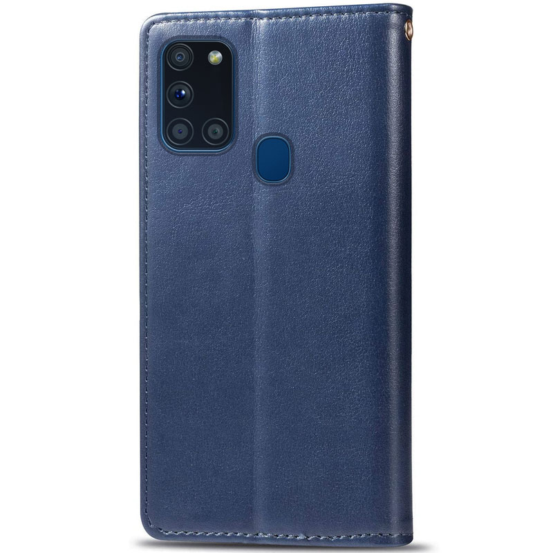 Шкіряний чохол-книжка GETMAN Gallant (PU) для Samsung Galaxy A21s