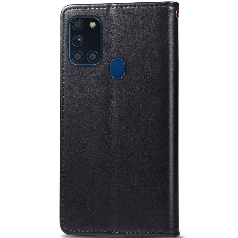 Шкіряний чохол-книжка GETMAN Gallant (PU) для Samsung Galaxy A21s