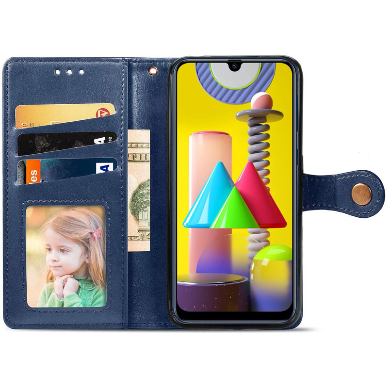 Шкіряний чохол-книжка GETMAN Gallant (PU) для Xiaomi Redmi 9