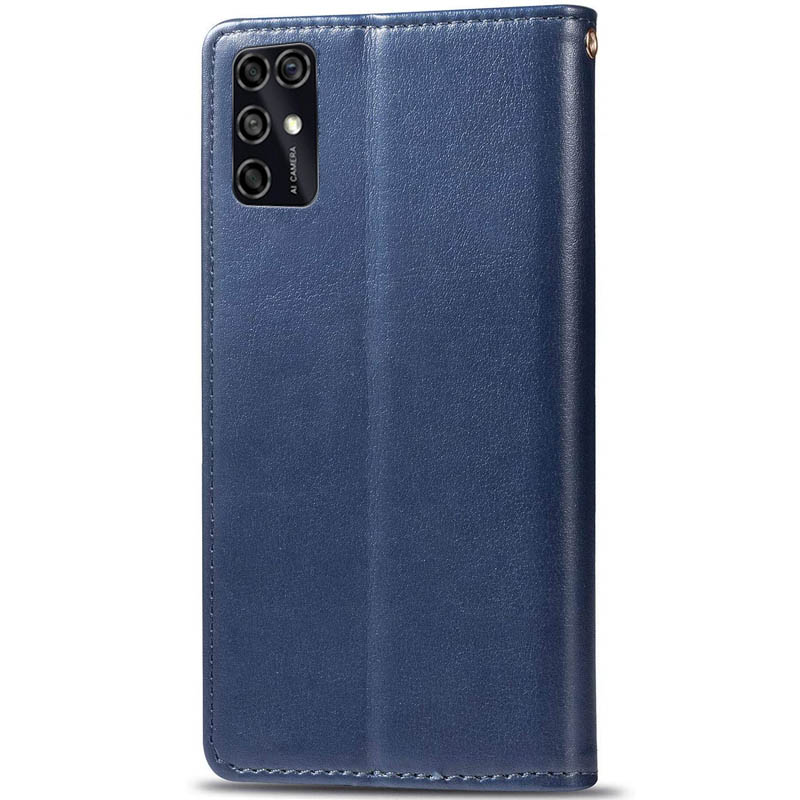 Шкіряний чохол-книжка GETMAN Gallant (PU) для ZTE Blade V2020 Smart, Синій 1, Штучна шкіра, купити оптом з доставкою