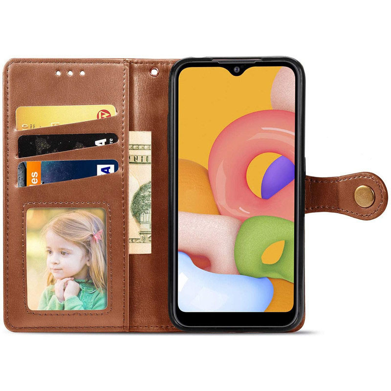 Кожаный чехол книжка GETMAN Gallant (PU) для Umidigi A7s Фото 3 Кожаный чехол книжка GETMAN Gallant (PU) для Umidigi A7s на картинке №3