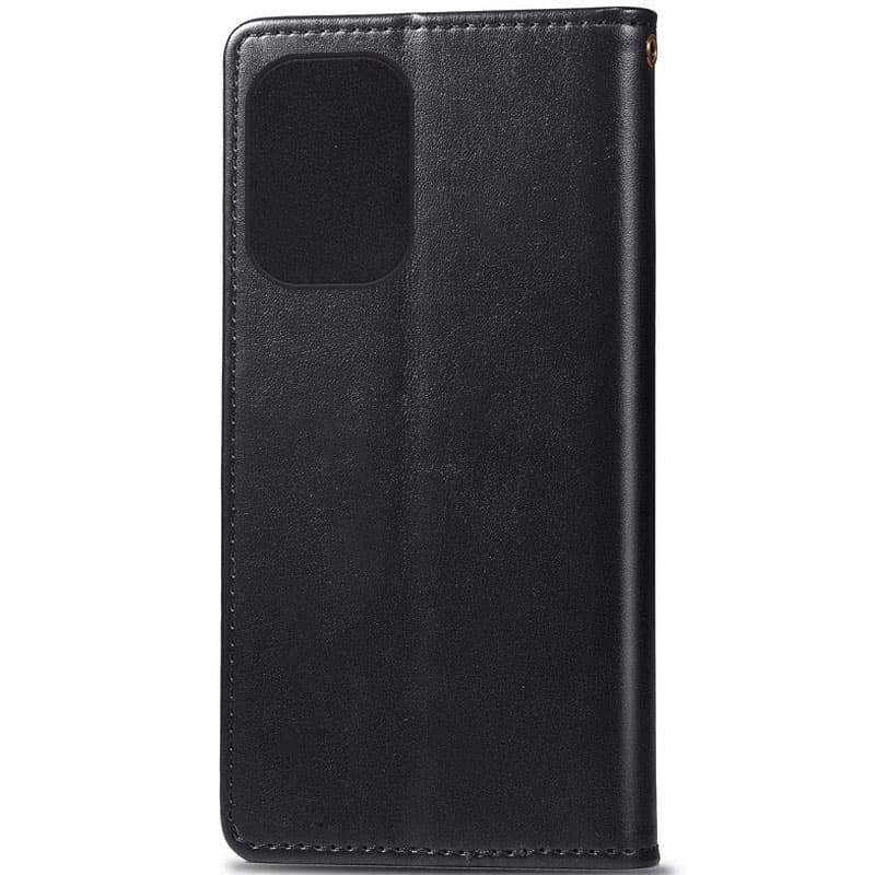 Кожаный чехол-книжка GETMAN Gallant (PU) для Xiaomi 11T / 11T Pro, Черный 2, Искусственная кожа, купить оптом с доставкой