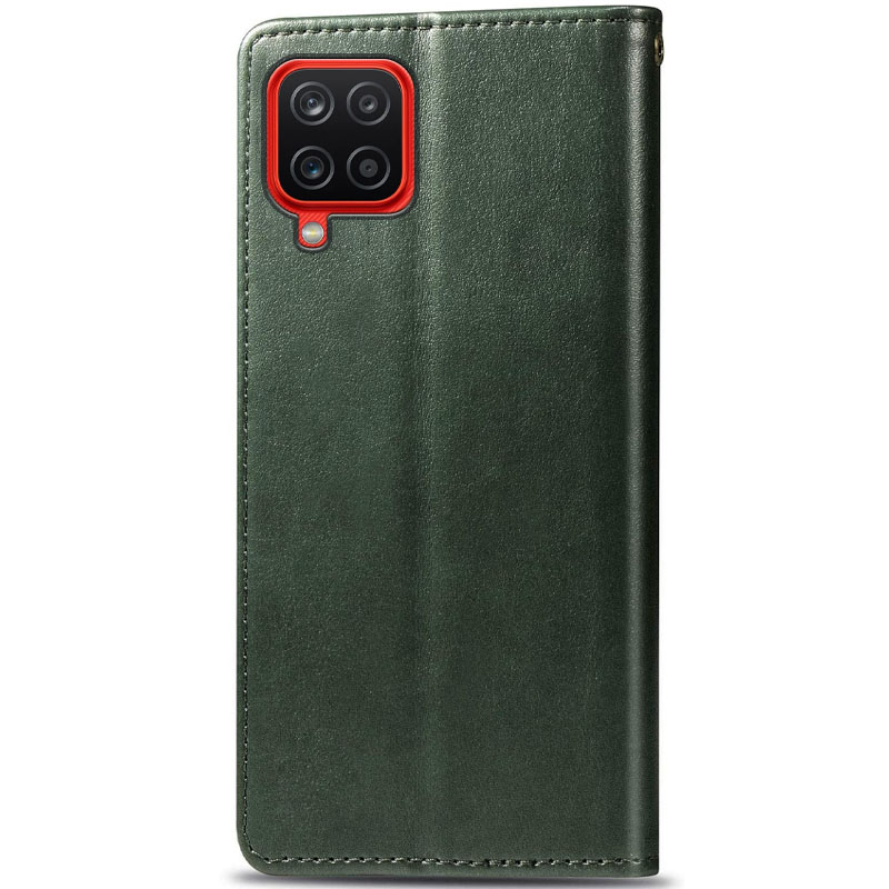 Кожаный чехол-книжка GETMAN Gallant (PU) для Samsung Galaxy A13 4G, Зеленый 1, Искусственная кожа, купить оптом с доставкой