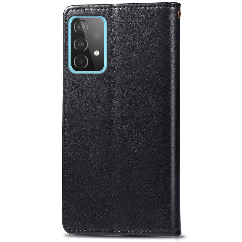 Кожаный чехол-книжка GETMAN Gallant (PU) для Samsung Galaxy A33 5G, Черный 1, Искусственная кожа, купить оптом с доставкой