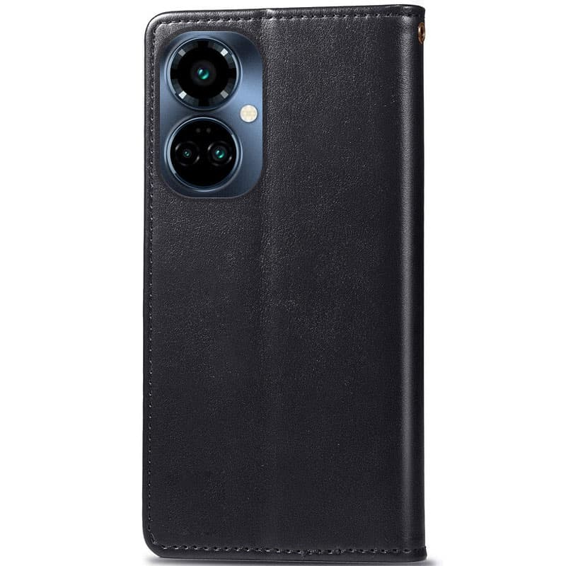 Шкіряний чохол-книжка GETMAN Gallant (PU) для TECNO Camon 19 Pro, Чорний 1, Штучна шкіра, купити оптом з доставкою