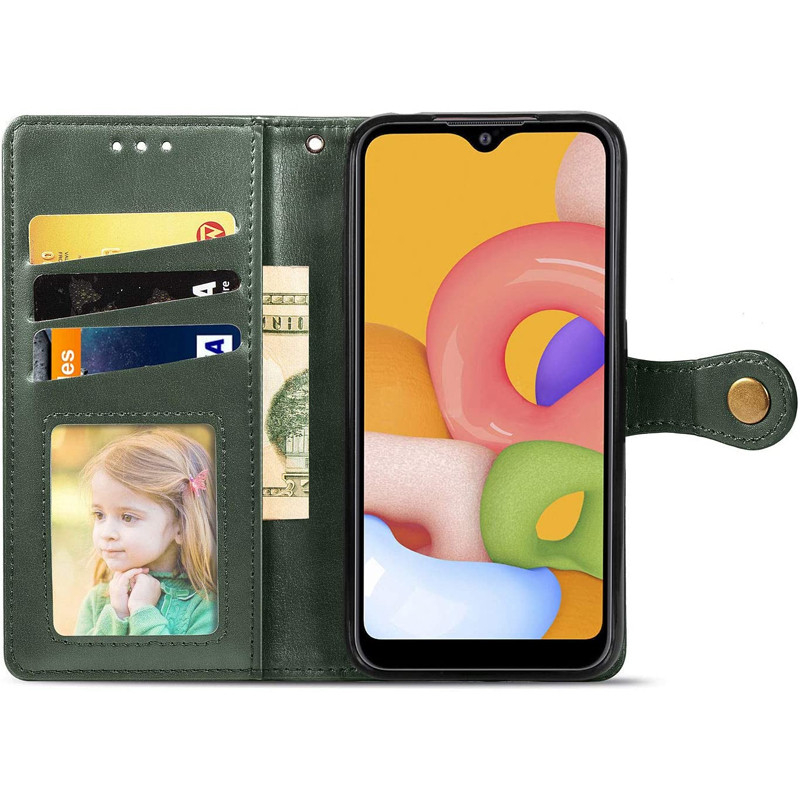Шкіряний чохол-книжка GETMAN Gallant (PU) для Samsung Galaxy A04e