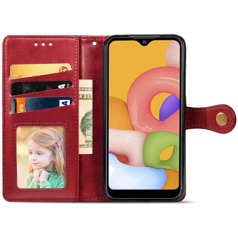 Шкіряний чохол-книжка GETMAN Gallant (PU) для Samsung Galaxy A04e