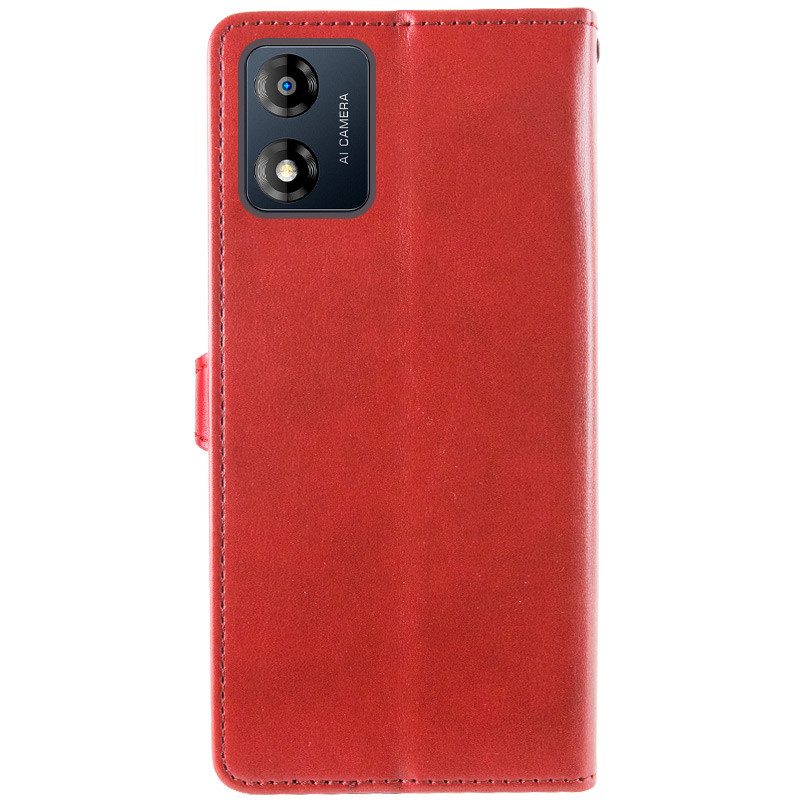 Шкіряний чохол книжка GETMAN Gallant (PU) для Motorola Moto E13 на малюнкі №5