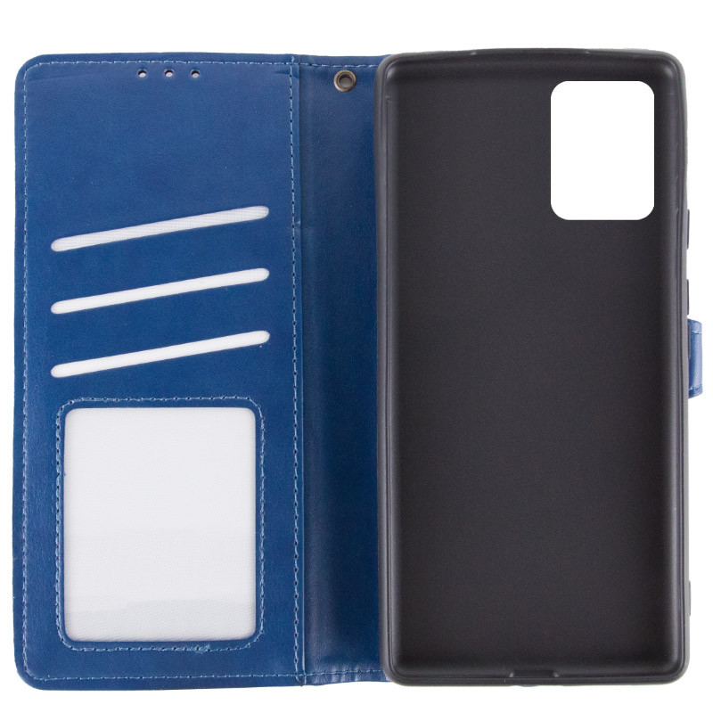 Шкіряний чохол книжка GETMAN Gallant (PU) для Motorola Moto E13 на малюнкі №7