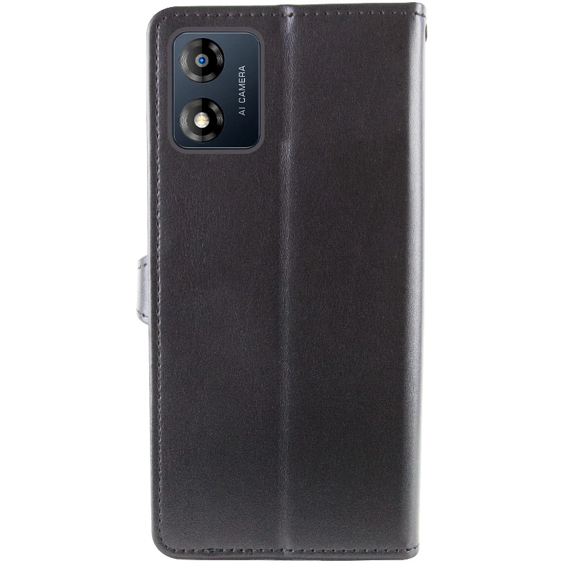Кожаный чехол-книжка GETMAN Gallant (PU) для Motorola Moto E13, Черный 4, Искусственная кожа, купить оптом с доставкой