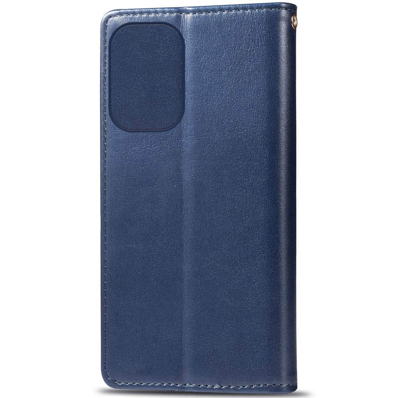Шкіряний чохол-книжка GETMAN Gallant (PU) для ZTE Blade A72, Синій 4, Штучна шкіра, купити оптом з доставкою