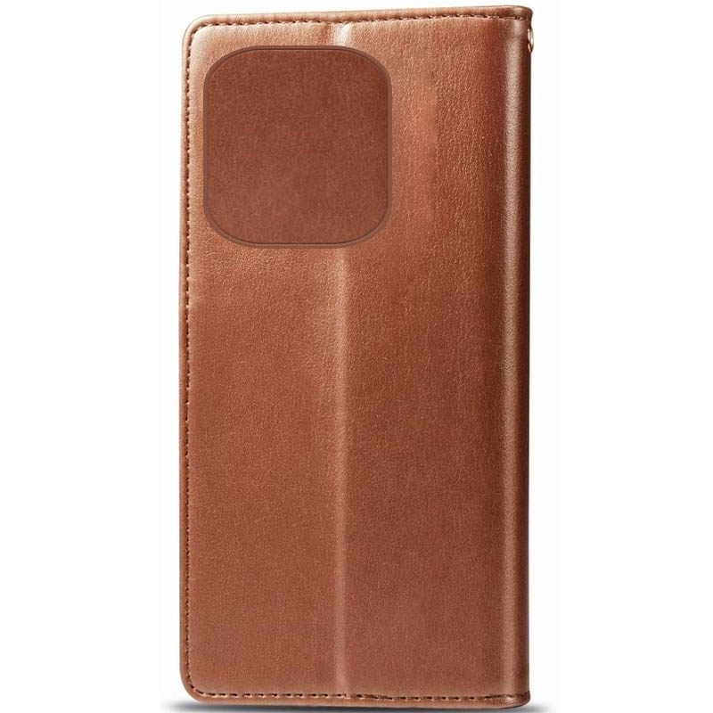 Шкіряний чохол-книжка GETMAN Gallant (PU) для TECNO Spark 10 Pro, Коричневий 4, Штучна шкіра, купити оптом з доставкою