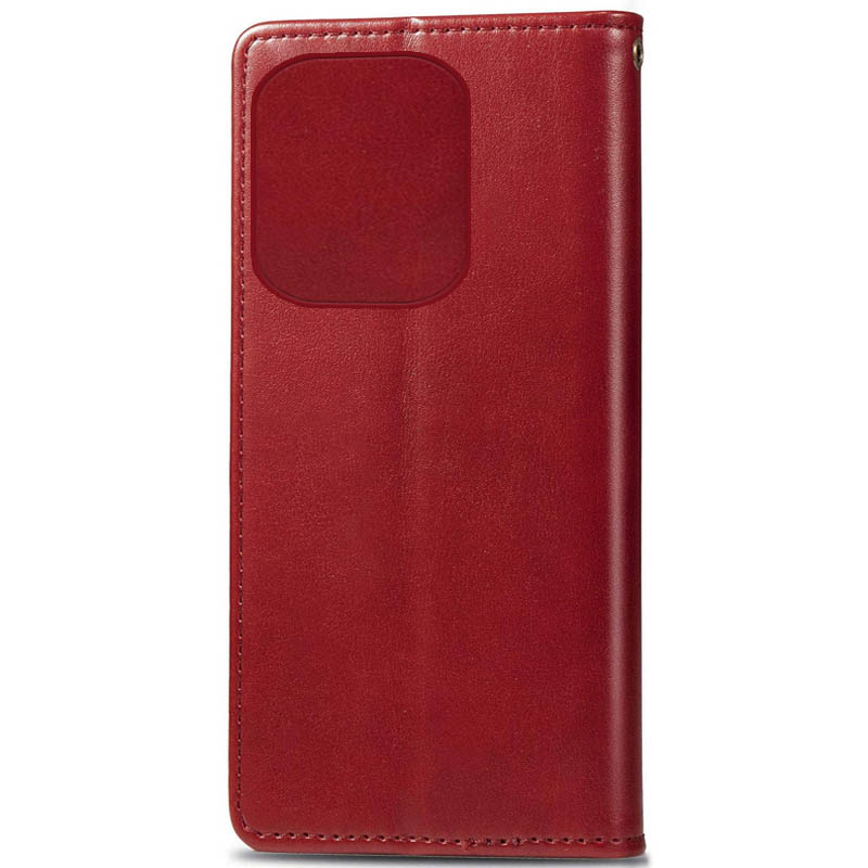 Шкіряний чохол-книжка GETMAN Gallant (PU) для TECNO Spark 10C, Червоний 3, Штучна шкіра, купити оптом з доставкою