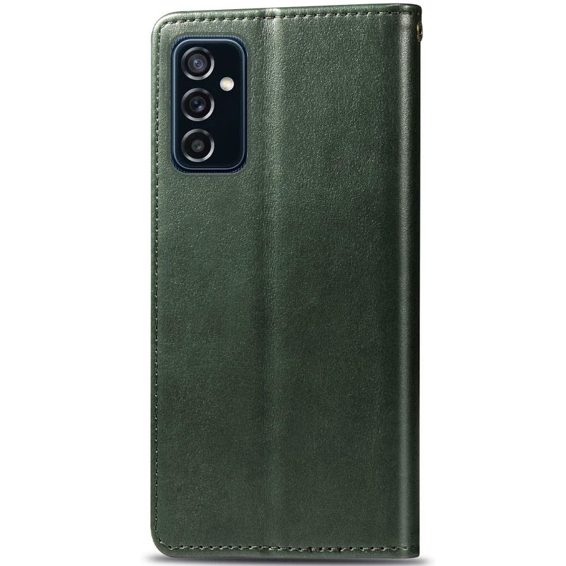 Шкіряний чохол-книжка GETMAN Gallant (PU) для Samsung Galaxy A25 5G, Зелений 3, Штучна шкіра, купити оптом з доставкою