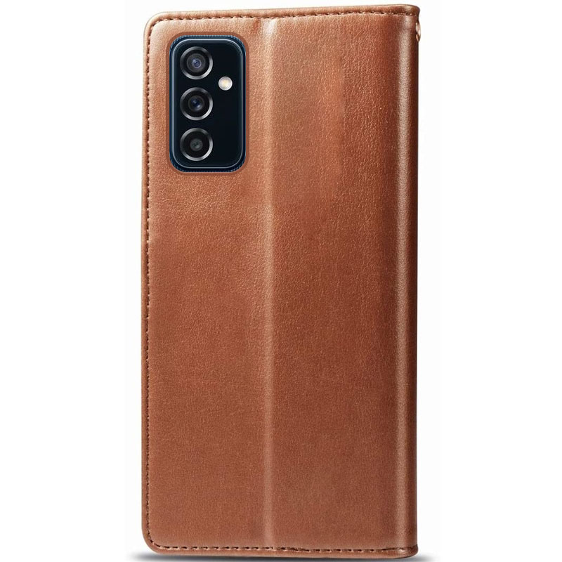 Шкіряний чохол-книжка GETMAN Gallant (PU) для Samsung Galaxy A25 5G, Коричневий 3, Штучна шкіра, купити оптом з доставкою