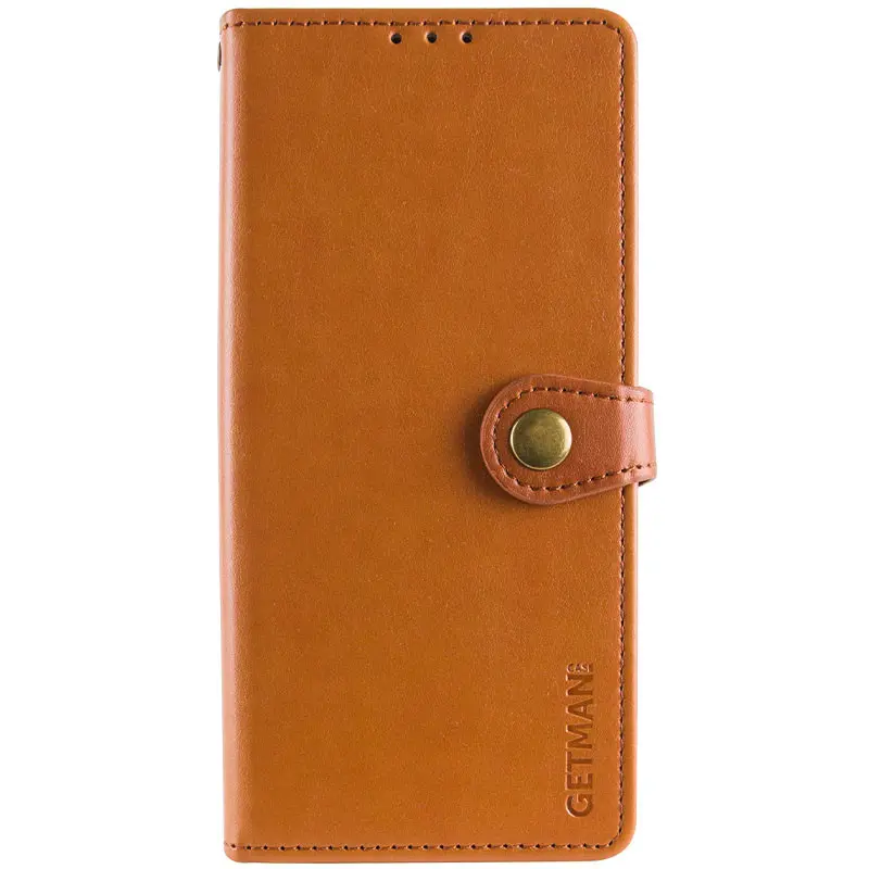 Кожаный чехол-книжка GETMAN Gallant (PU) для Samsung Galaxy A55, Коричневый, Искусственная кожа, купить оптом с доставкой