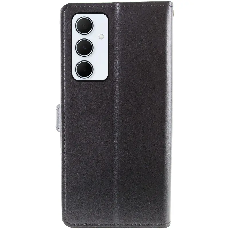 Кожаный чехол-книжка GETMAN Gallant (PU) для Samsung Galaxy A55, Черный 1, Искусственная кожа, купить оптом с доставкой