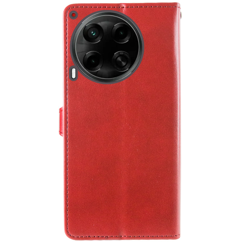 Шкіряний чохол-книжка GETMAN Gallant (PU) для TECNO Camon 30 (CL6), Червоний 4, Штучна шкіра, купити оптом з доставкою