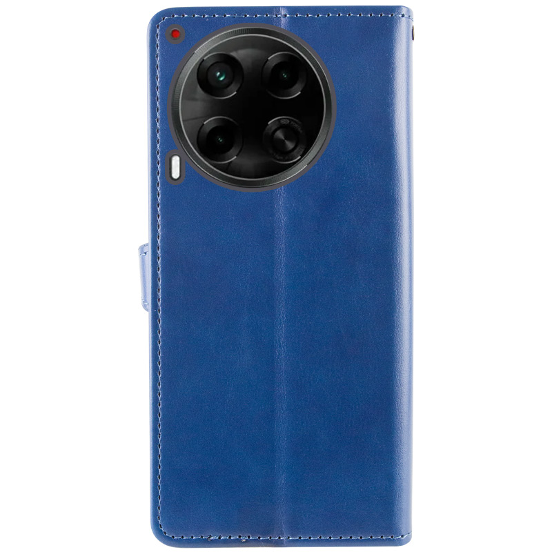 Шкіряний чохол-книжка GETMAN Gallant (PU) для TECNO Camon 30 (CL6), Синій 5, Штучна шкіра, купити оптом з доставкою