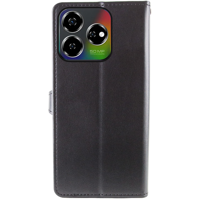 Шкіряний чохол-книжка GETMAN Gallant (PU) для ZTE Nubia V60, Чорний 4, Штучна шкіра, купити оптом з доставкою